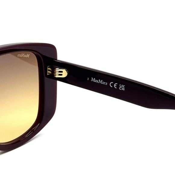 New, MAXMARA Sunglasses Spark1 MM0075 69F Authentic - Picture 9 of 12